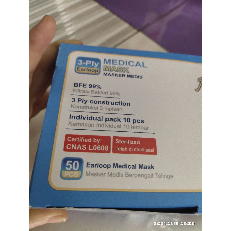 MEDICAL MASK  SEPACK 50 PCS