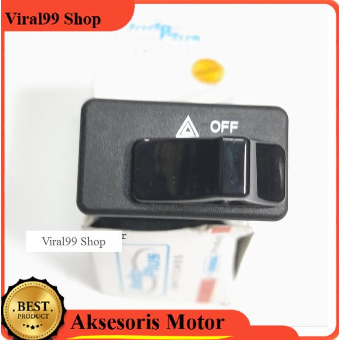 Saklar Tombol Hazard FreeGo Aerox Nmax On OF Lampu viral99 dijamin