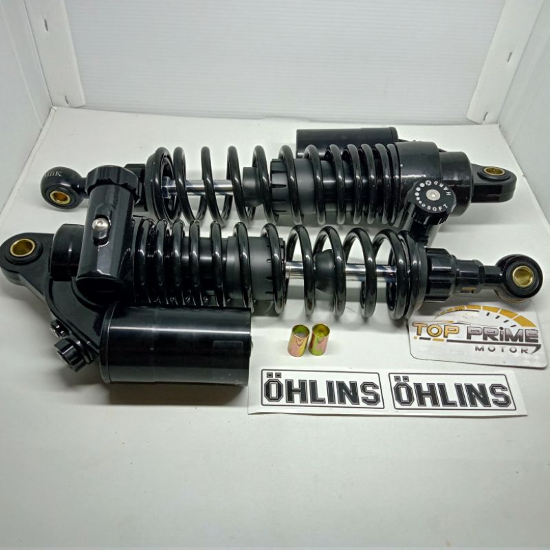 Shock tabung atas ohlins Hitam 340mm Supra/kharisma