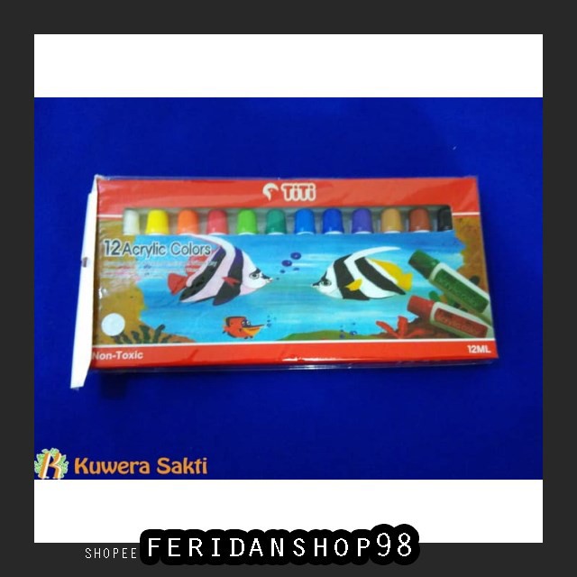 

BT888 CAT ACRYLIC TITI BEST 12 WARNA BY FERIDANSHOP98