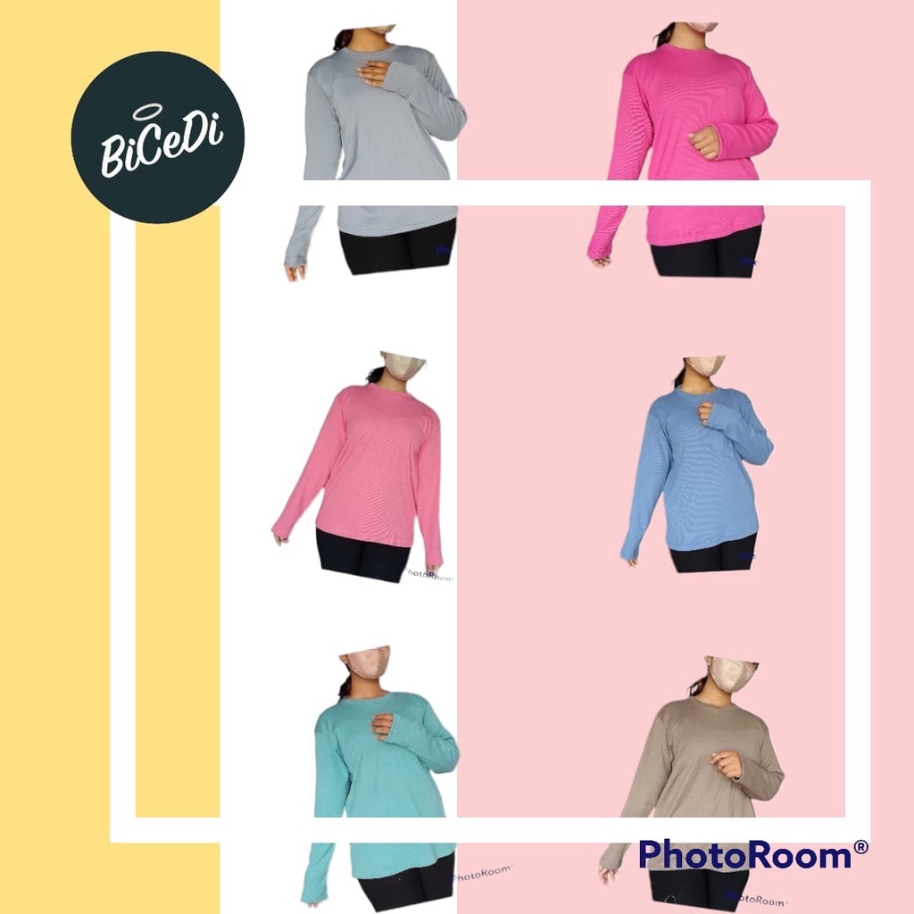 Atasan Ana Fashion Muslim Wanita Rib Cotton Premium