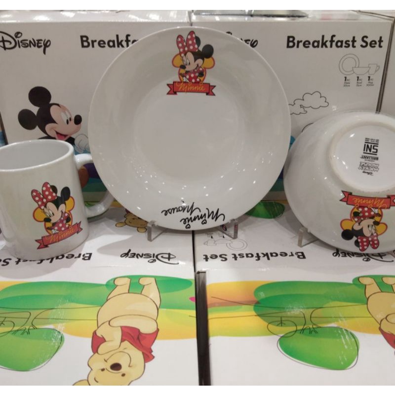 breakfast set disney B 3in1