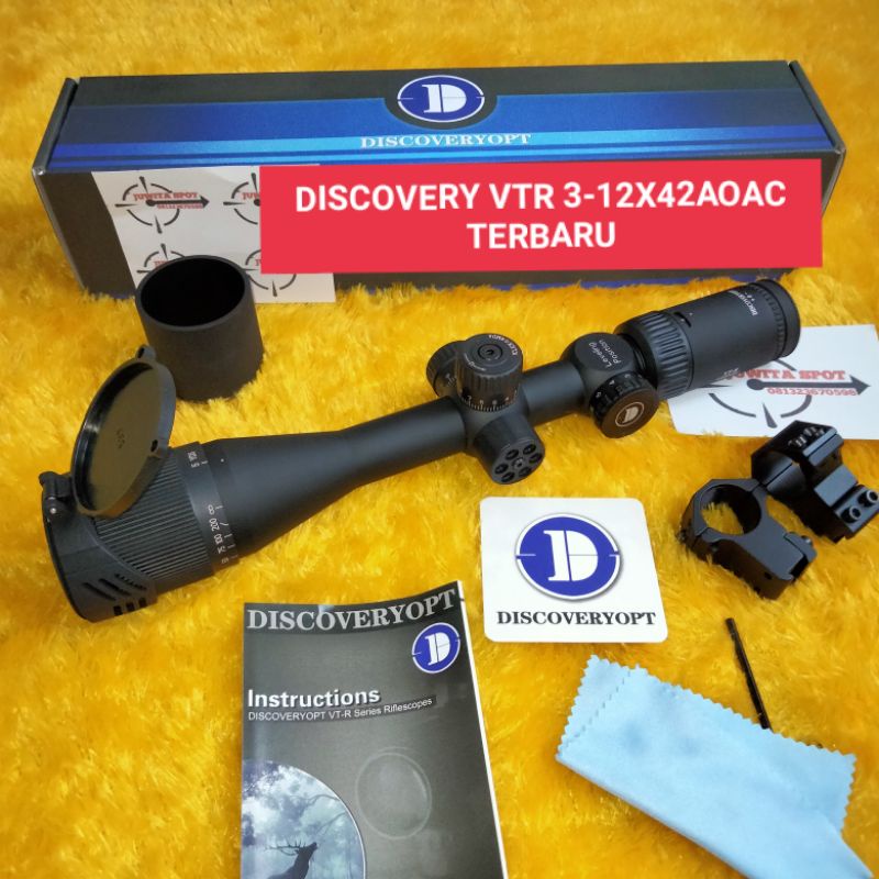 Telescope discovery vtr 3-12x42aoac