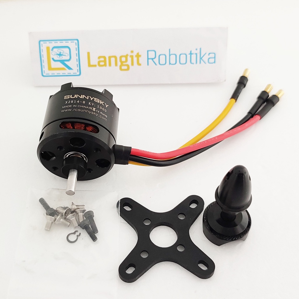 Motor Brushless Sunnysky X2814 900KV Suitable for UAV X 2814 900 KV