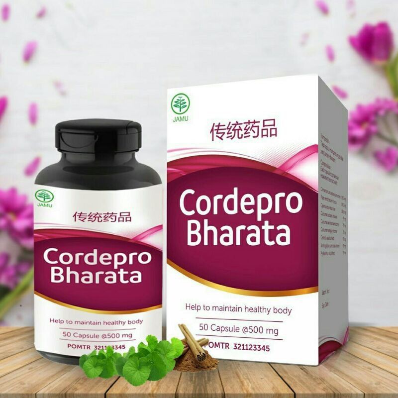 CORDEPRO BHARATA Original Cordepro Bharata Herbal Garansi 1000% Produk Original Ampuh Terjamin