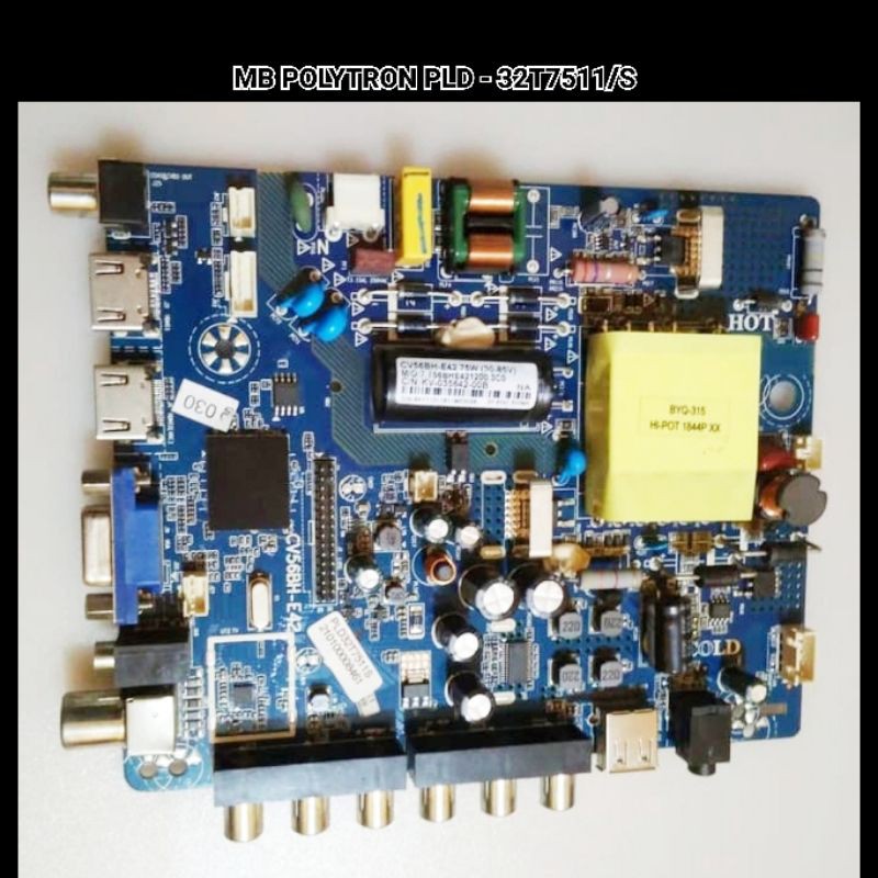 Mainboard LED TV POLYTRON PLD - 32T7511/S 32T7511