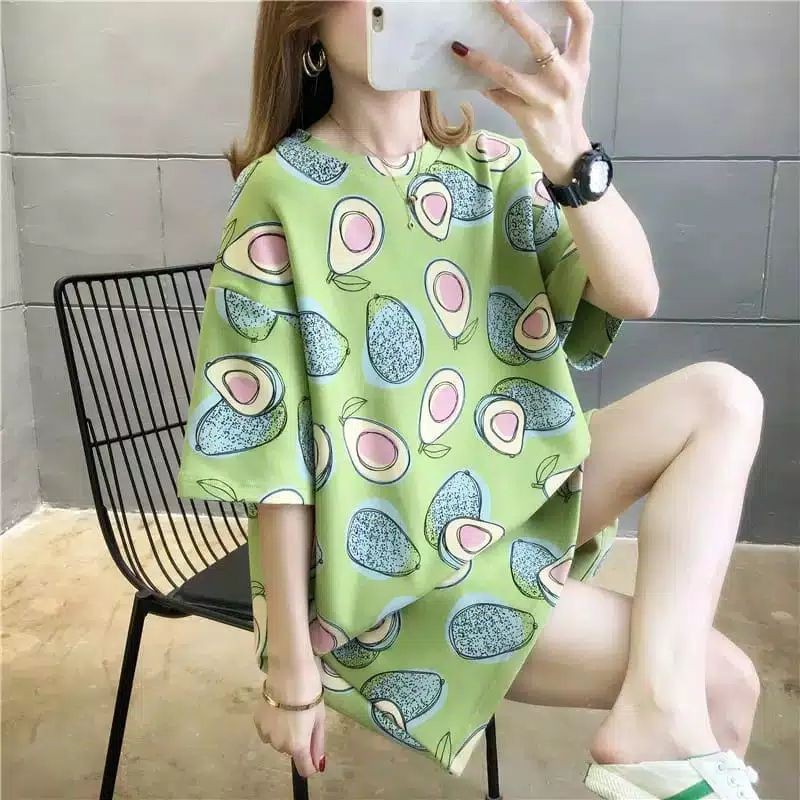 Cs KAOS OVERSIZE ALPUKAT / AVOCADO