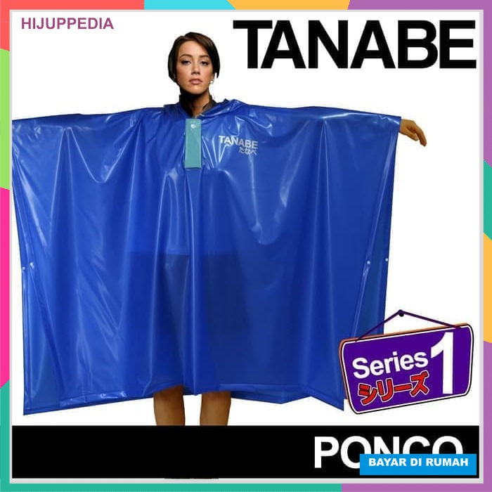 Jas Hujan Ponco Kelelawar Poncho Tanabe S1 Tebal Batman Allsize Dewasa