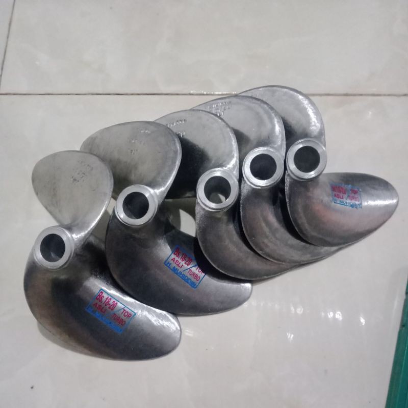 baling-baling 18/20  turbo untuk balap mesin gx 390,420dan 460