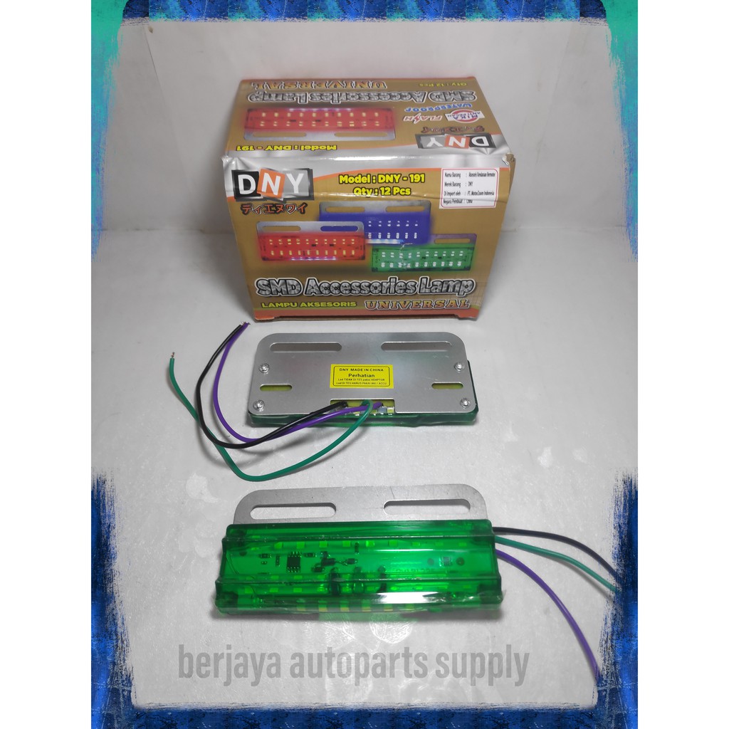 lampu Led Bak Truk Universal - 24v - 3 Kabel Bisa Blitz- Dny191