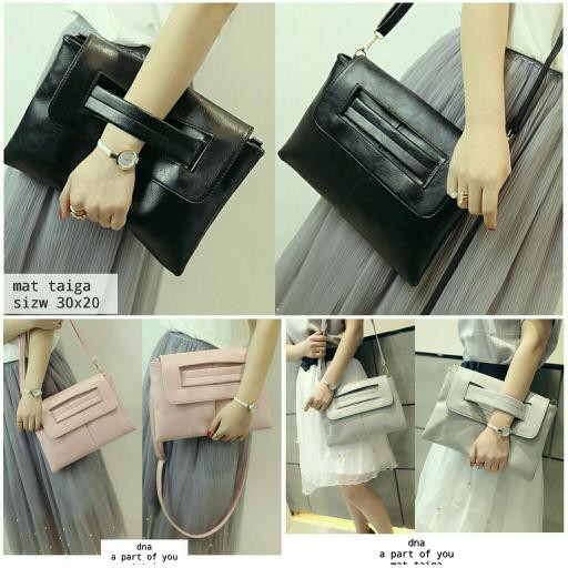 tas clucth wanita trendy modis gaya jalan santai grosir tas