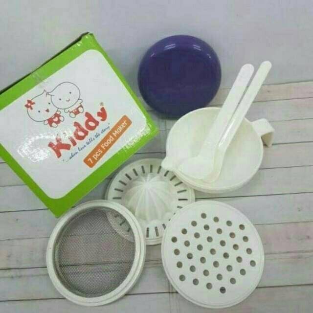 Kiddy Food maker set 7in1 Gosend + 5 pcs sponds. Sy1906 s1