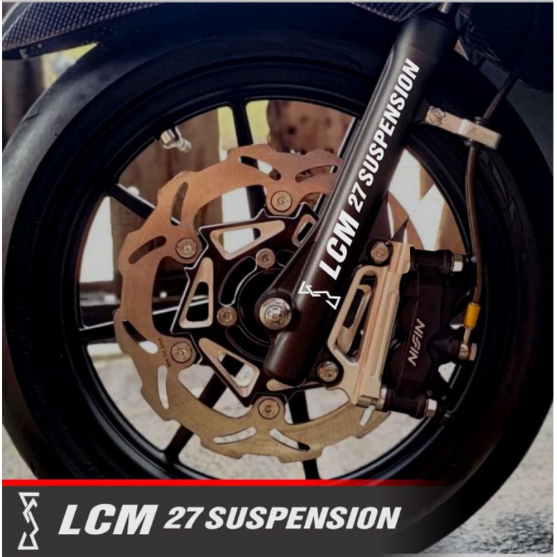 cutting sticker bottom sock Dpn lcm 27 suspension (kanan/kiri)