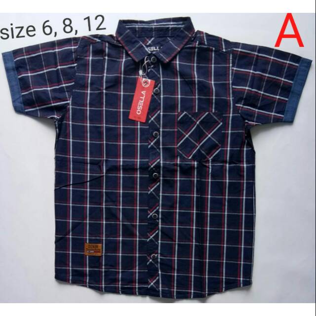 SALE Kemeja Anak Osella