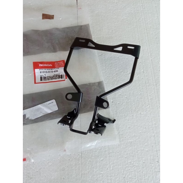 Jual Besi Bracket Dudukan Plat Nomer Depan Cb R Cb R K Original Ahm Shopee Indonesia