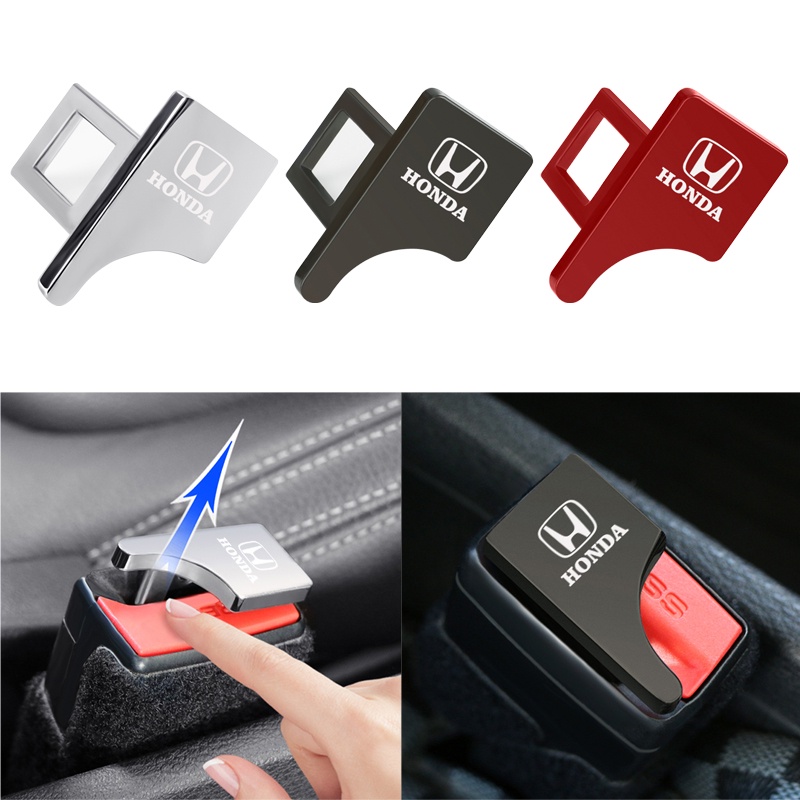 1 / 2PCS Klip Buckle Sabuk Pengaman Mobil Honda Untuk Menghentikan Alarm