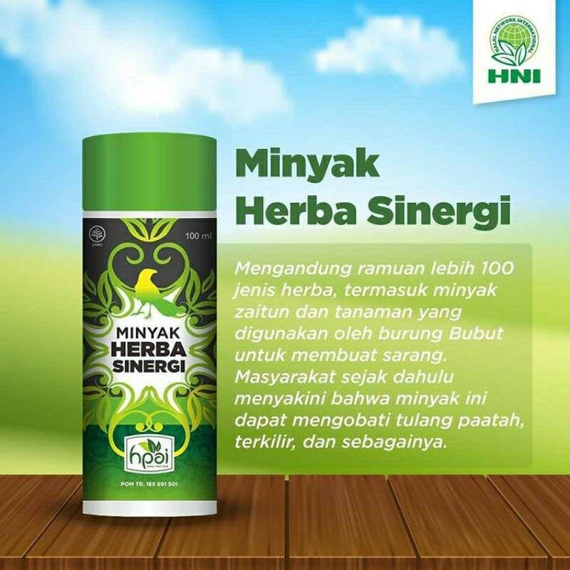 Minyak Herba Sinergi - HNI - HPAI