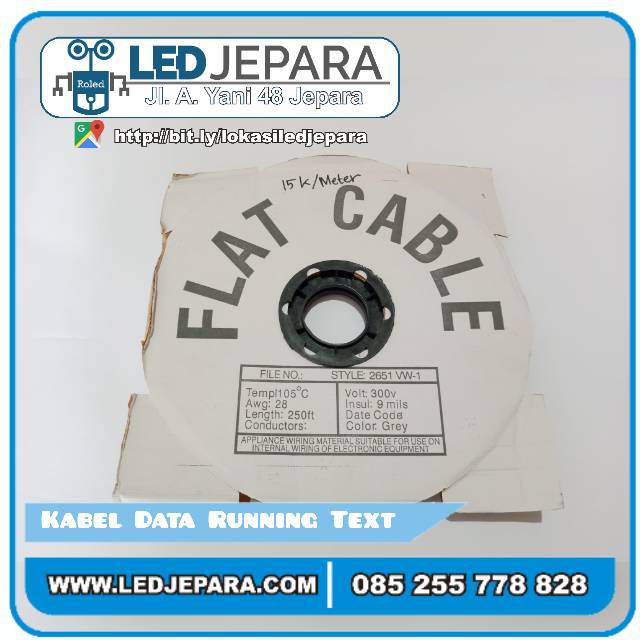 Kabel Data Running Text Kabel Data Micro Controller Per Meter