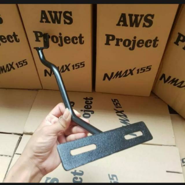 Breket plat nomor Nmax 2020 dudukan plat nomor Nmax 2020 model kumis