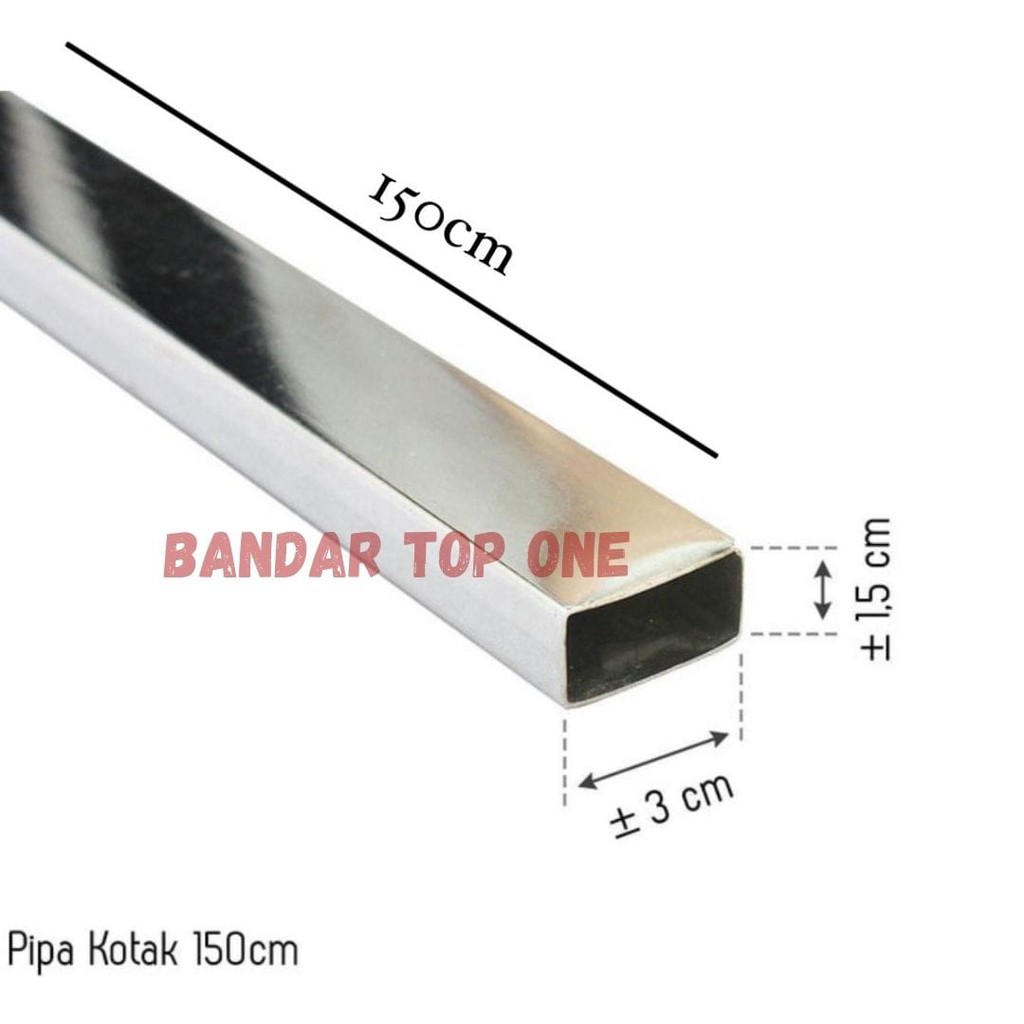 Pipa kotak 150 cm