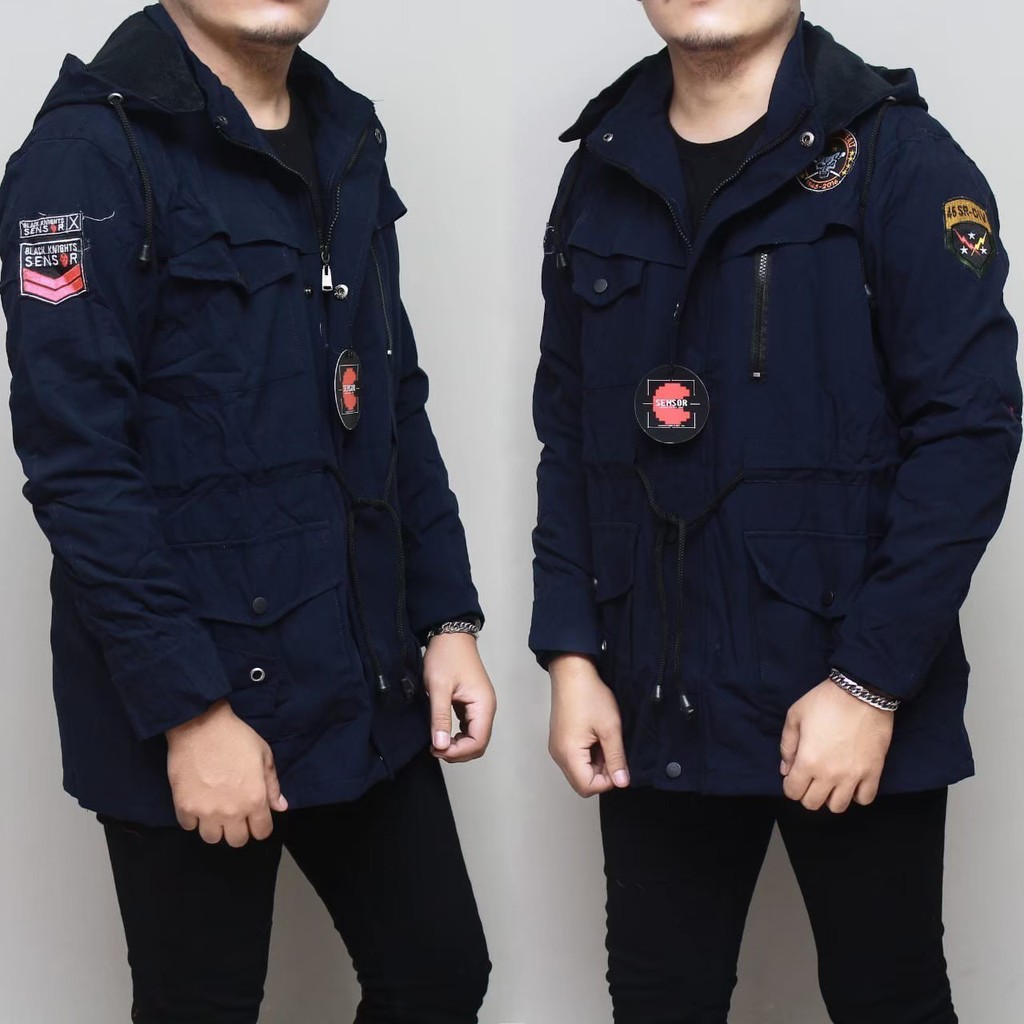 jaket parka justin / jaket parka pria / jaket parka kanvas / jaket gunung / bayar di tempat cod