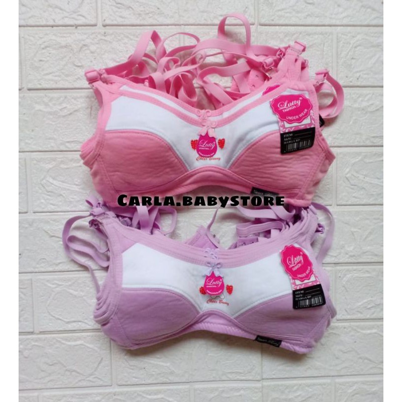 Bh Lutty Abg /Bh lutty Remaja / Bh Busa Tipis / Bh step /Bra Lutty / Bra cup kecil