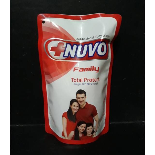 Sabun Mandi Cair Nuvo Anti Bacterial Body Wash Family 250 ml 137