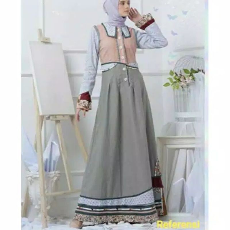 Gamis toyobo replika ninos esme tuneeca terbaru murah meriah