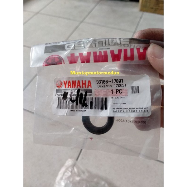 Seal Sil Bos Swing Arm Dudukan Monoshock Vixion R15 93106-17801 Asli Yamaha