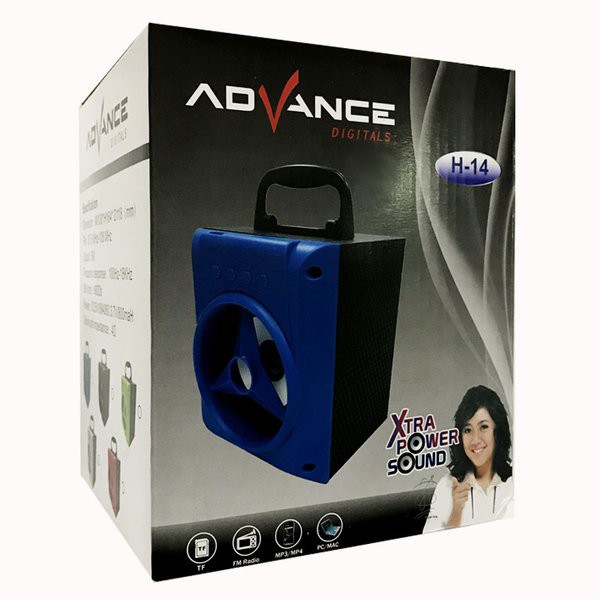VR24-POWER Speaker Bluetooth Portabel Advance H-14N Multifungsi Audio Sound