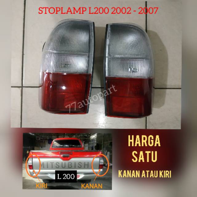 Lampu stop stoplamp L200 strada 2002 2003 2004 2005 2006 2007