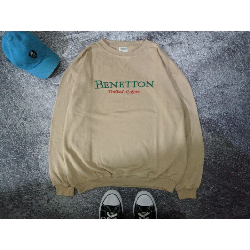 Crewneck Benetton Second / United Colors Of Benetton Second / Crewneck Coksu Second