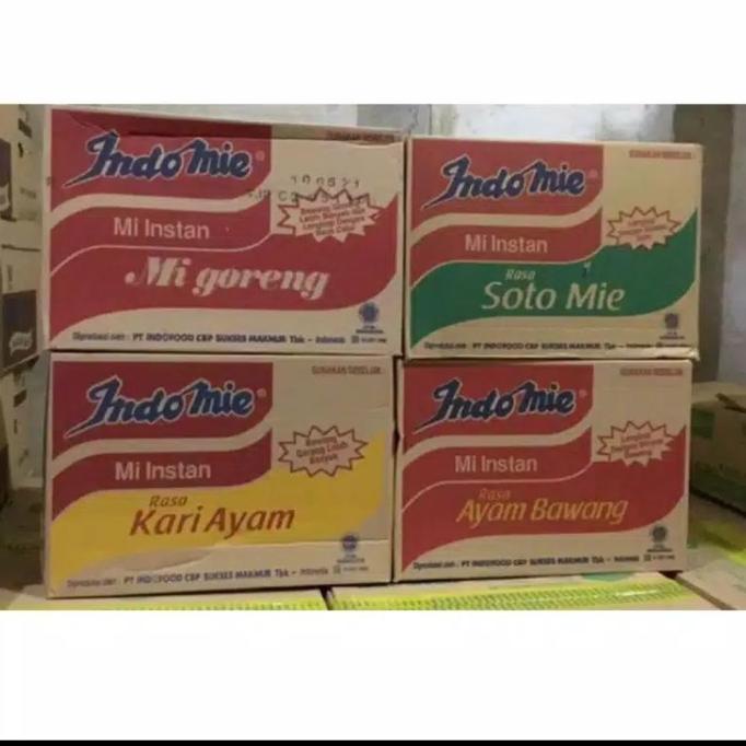 

Indomie Goreng/Soto/Ayam Bawang/Kari Hot