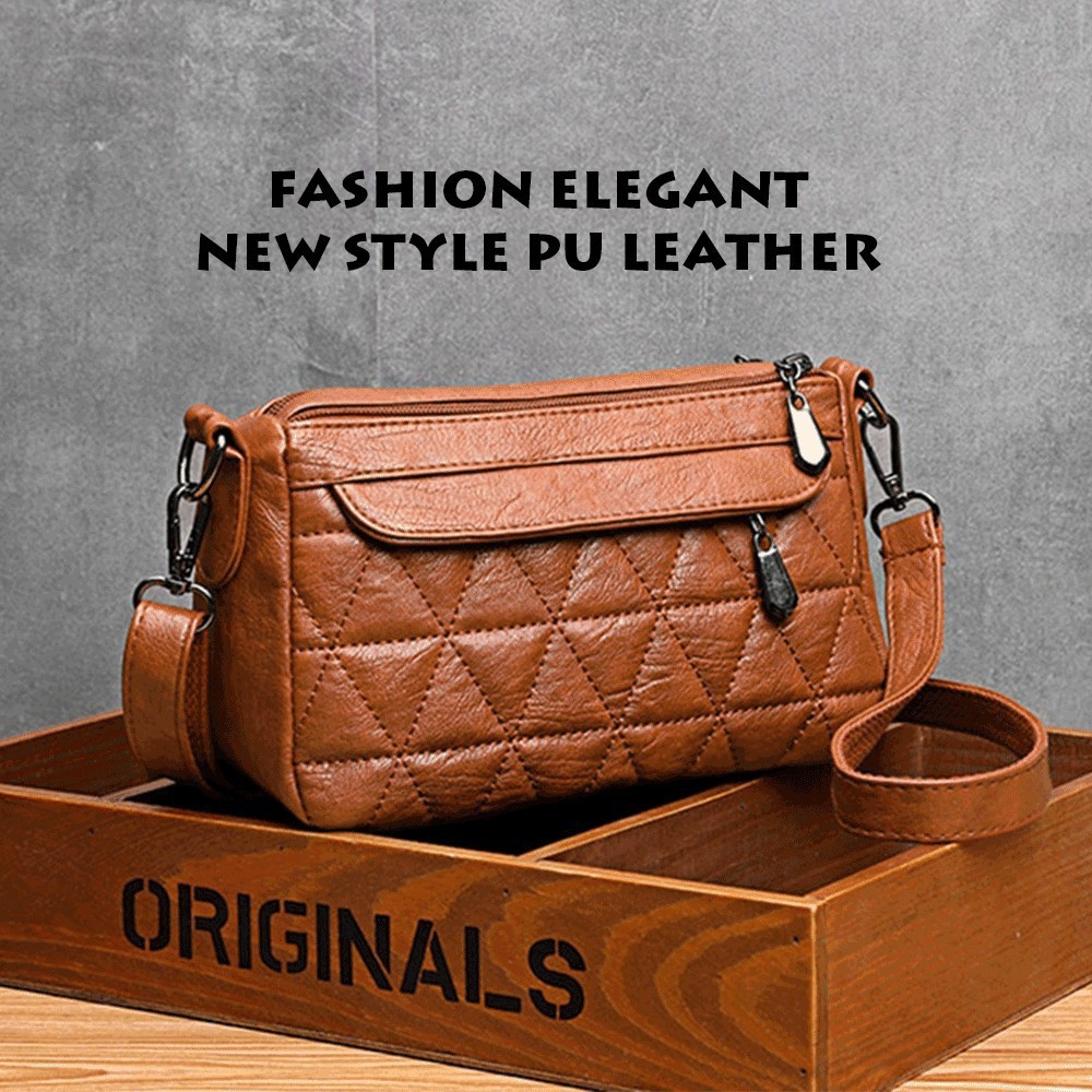 PROMO SALE 7.7 - TAS FASHION WANITA PIRAMID BERBAHAN KULIT SINTETIS UKURAN 24x8x17 CM | TAS WARNA COKLAT, HITAM, MERAH, PINK SALEM, ABU, UNGU | TAS WANITA SELEMPANG KULIT TEBAL | TAS KULIT SINTETIS | TAS BERMOTIF | TAS WANITA UNTUK KERJA | TAS KULIAH