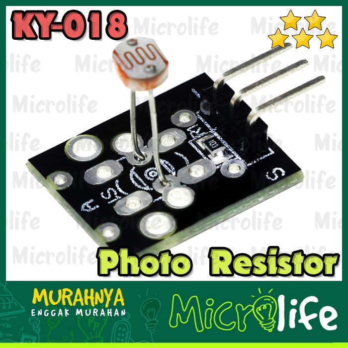 KY-018 PHOTO RESISTOR MODULE