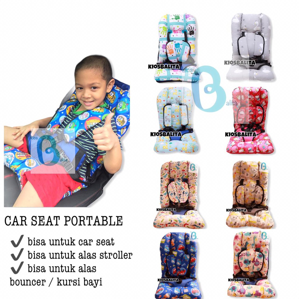 PREMIUM!! CAR SEAT PORTABLE BABY / ALASS STROLLER UNIVERSAL / ALAS BOUNCER HI FIVE!!