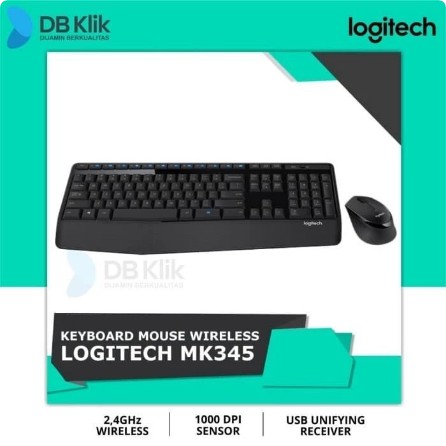 Logitech MK345 Wireless Keyboard Mouse