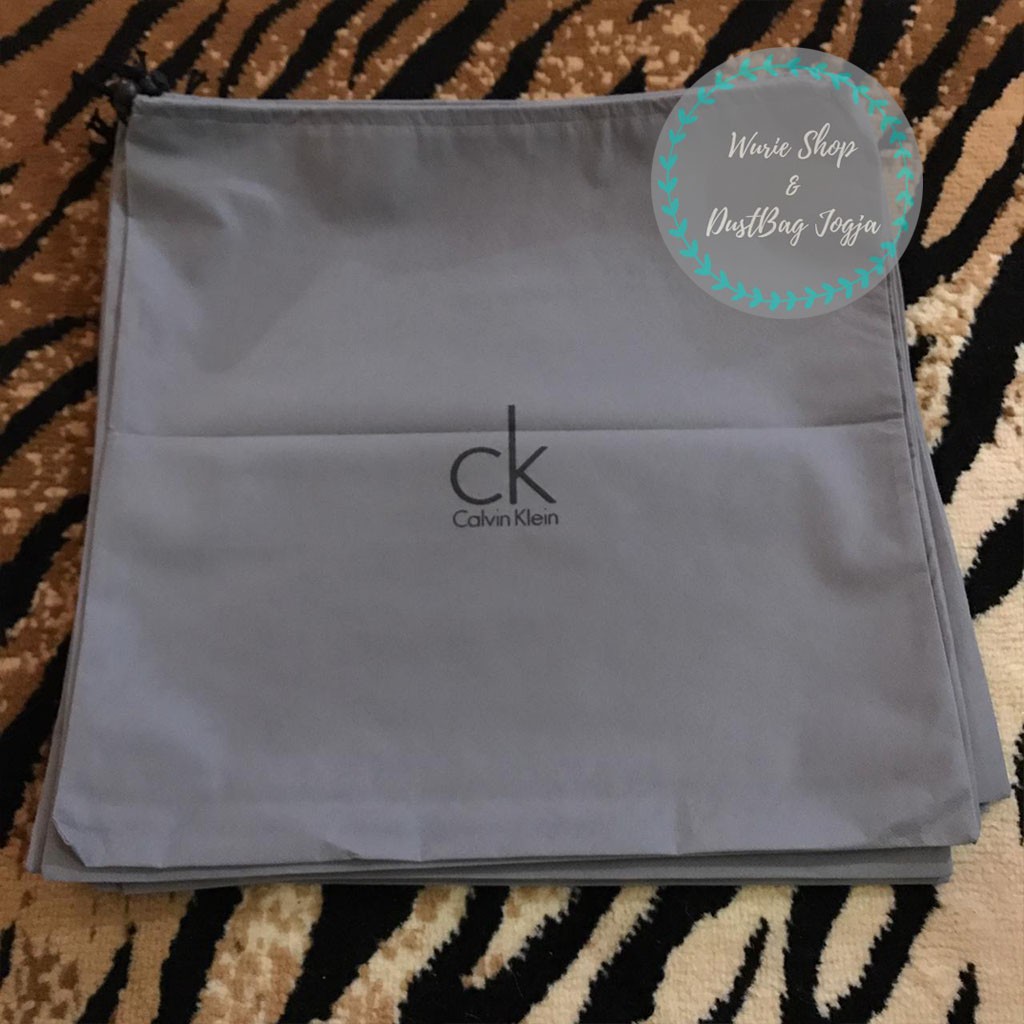 CALVIN KLEIN CK DustBag Pengganti Sarung Tas Pelindung Debu Serut Dust Bag DB Branded