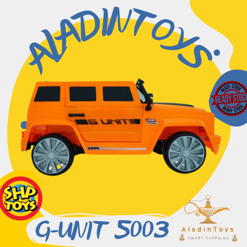 Mainan MOBIL AKI G-UNIT 5003 6Volt