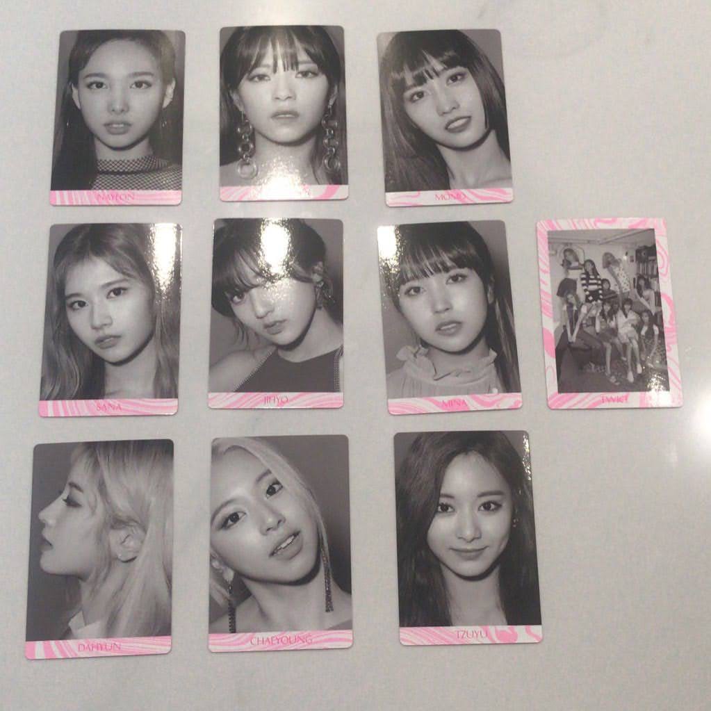TWICE FANCY POB PHOTOCARDS