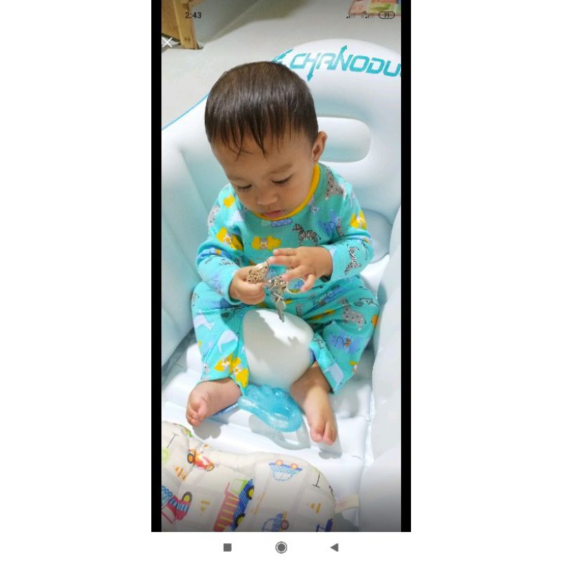 Piyama Qkids Lengan Panjang Celana panjang Bahan LIBBY OBLONG VELVETJUNIOR