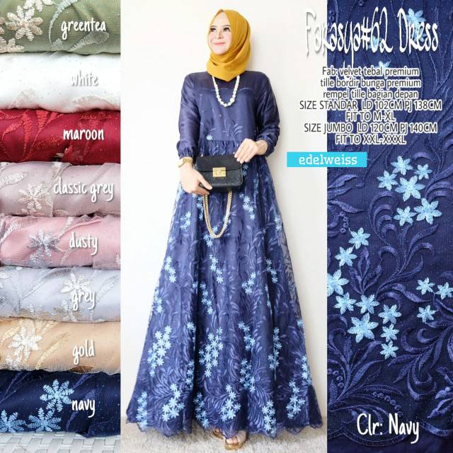 Farasya gamis brokat