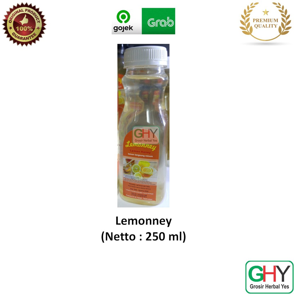 

Lemonney 250 ml - Minuman Sehat - Lemoney 250 ml - Sari Lemon dan Madu