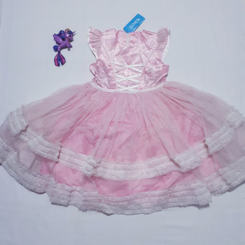 Sale gaun pesta anak Ready sz 6 merk donita