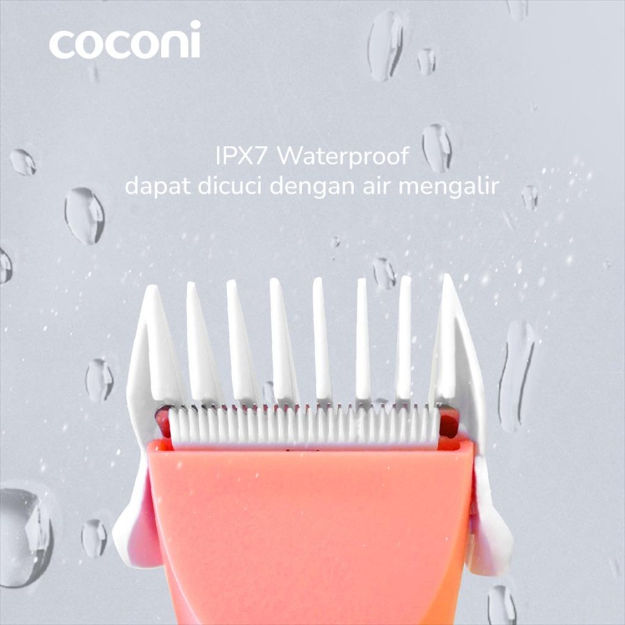 COCONI Portable Hair Clipper | Alat Cukur Rambut Wireless Hair Trimmer