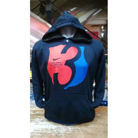 NEWSS Hoodie Barcelona Treble Winner 2015