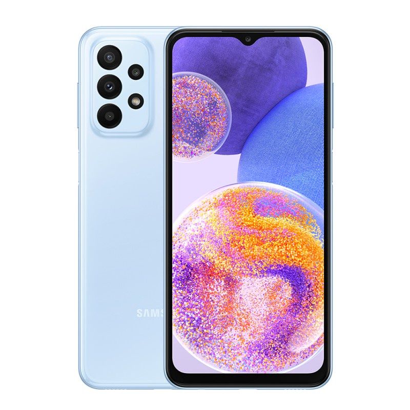 HANDPHONE SAMSUNG A03 | A13 | A22 5G | A23 4G | A53 5G | A03 core | A22 LTE 6/128 | A23 6/128GB | Tab A7 Lite 3/32GB | GARANSI RESMI 1 TAHUN-A23 4G BLUE (6/128)