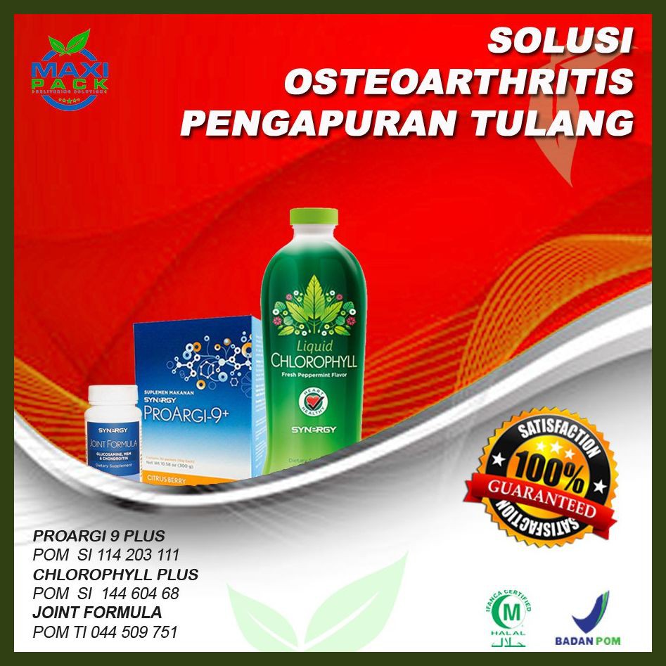 Obat Herbal Pengapuran Tulang Leher MaxiPack Herbal