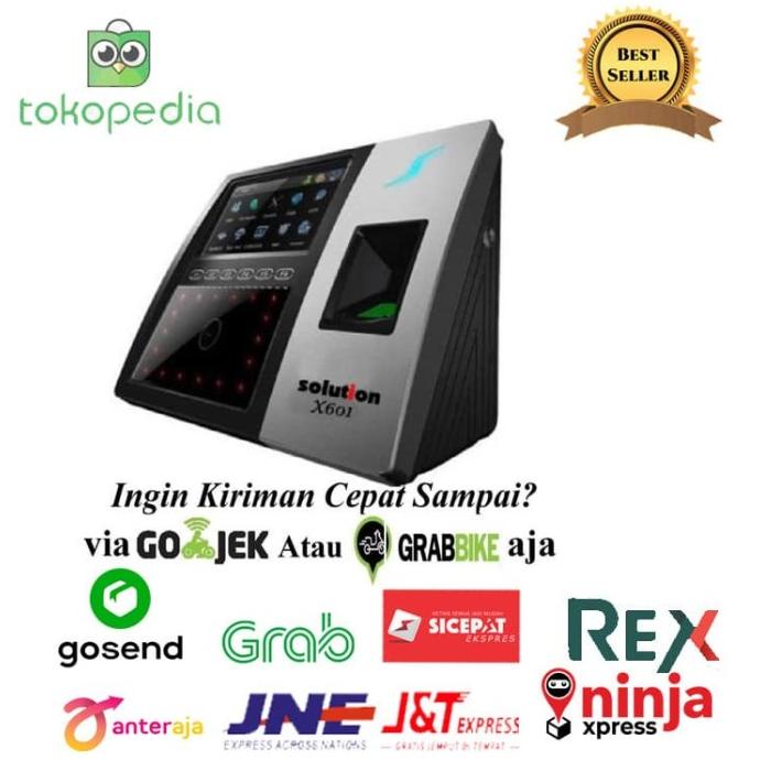 Mesin Absensi Sidik Jari Solution X 601 / Finger Print Solution 601