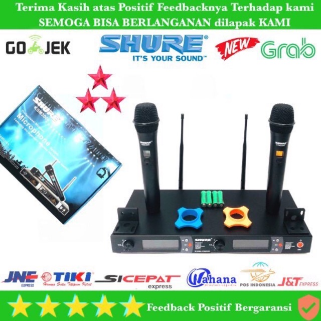 Mic Shure Wireless Shure KSM2000 professional Legendary Performance Digital Freguency Multi channell
